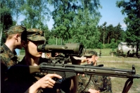 HK G3 с ночным прицелом на вооружении бундесвера