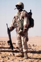 Саудовский пехотинец с G3A4