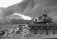 Огнемётный танк M67 во Вьетнаме, 1966