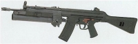 Подствольный гранатомет HK79A1 на винтовке HK 33