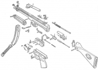 Схема пистолета-пулемета HK MP5