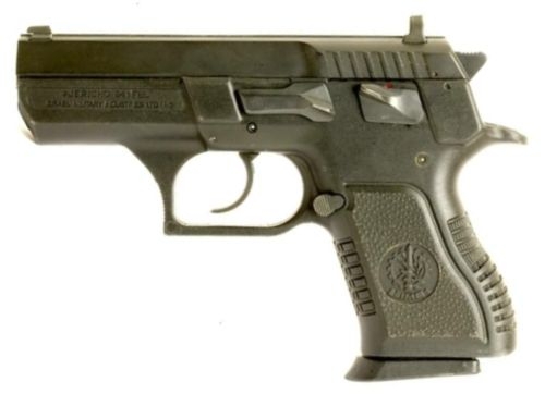Пистолет Jericho 941FBL, компактная модификация с рамкой из полимера