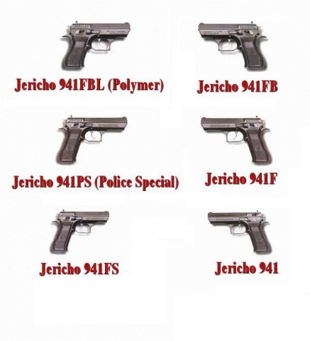 Семейство пистолетов Jericho 941